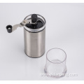portable custom manual stainless steel coffee grinder